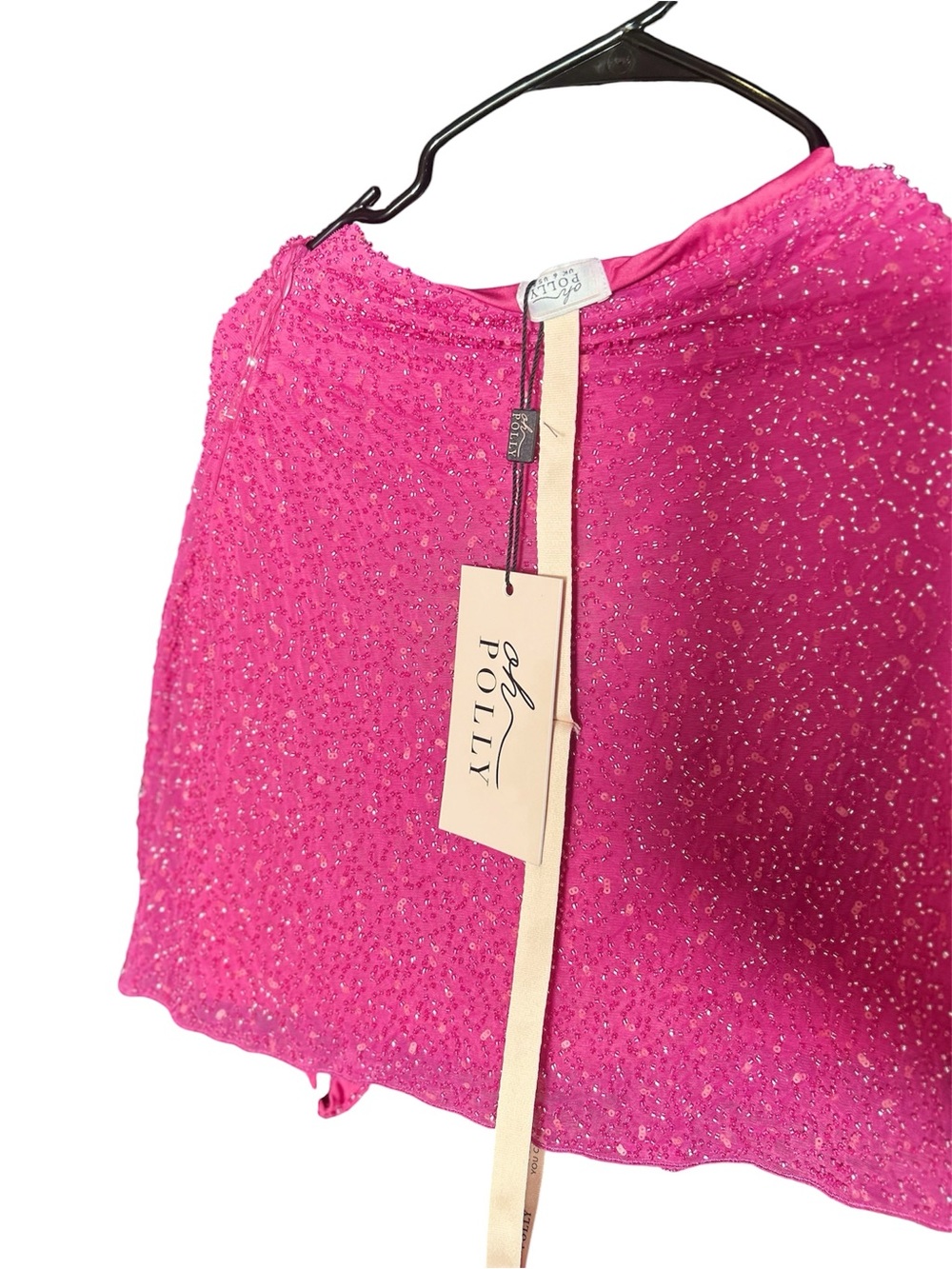 Stunning hot pink embellished mini dress by Oh Polly - Picture 8 of 8